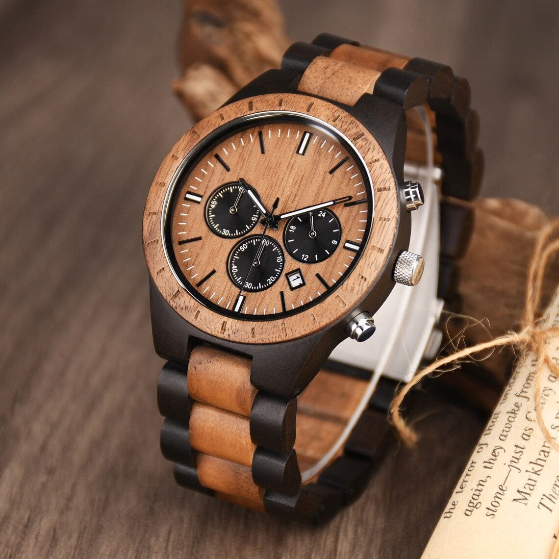 Montre en bois "Essence"