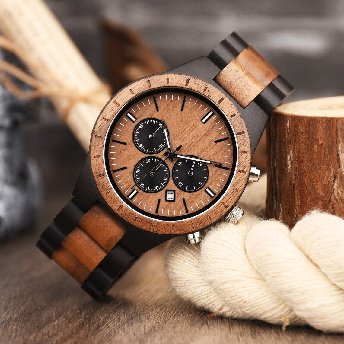 Montre en bois "Essence"