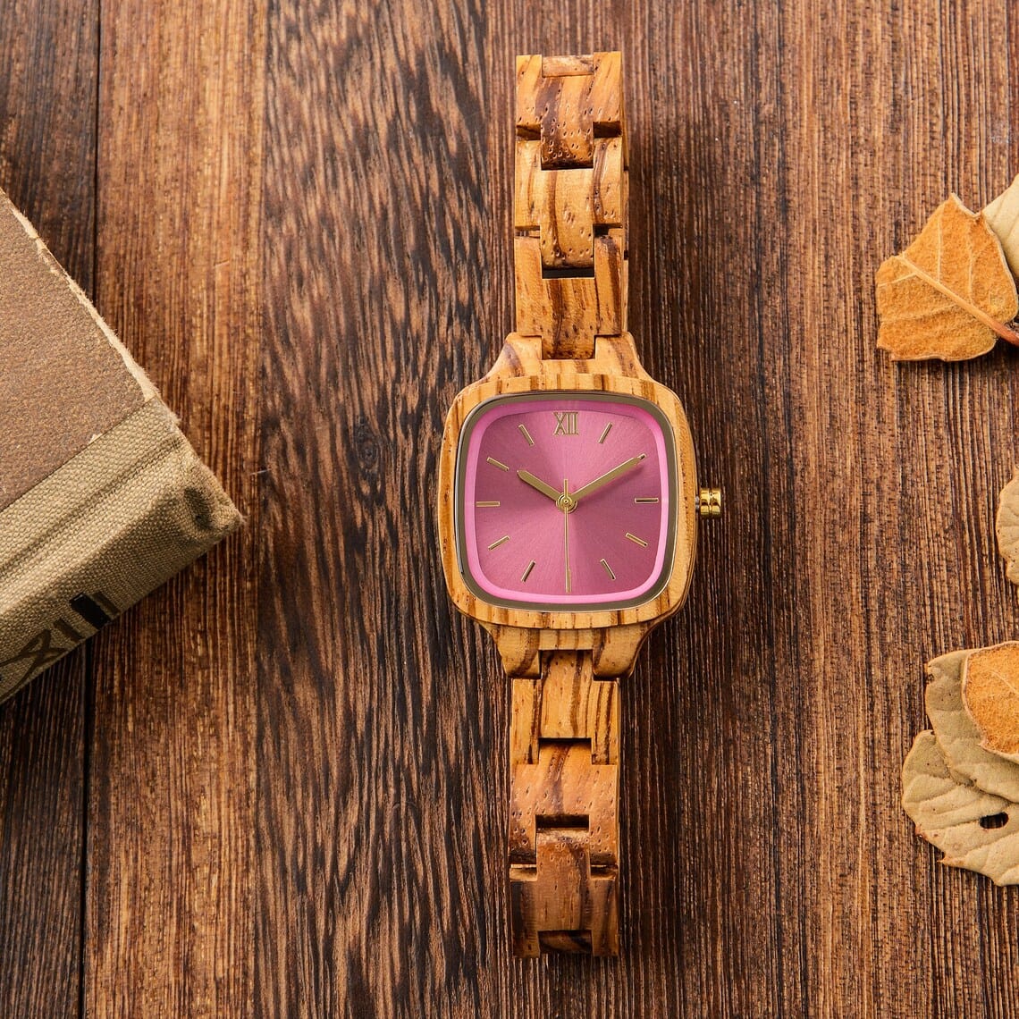 Montre en bois "Shine"