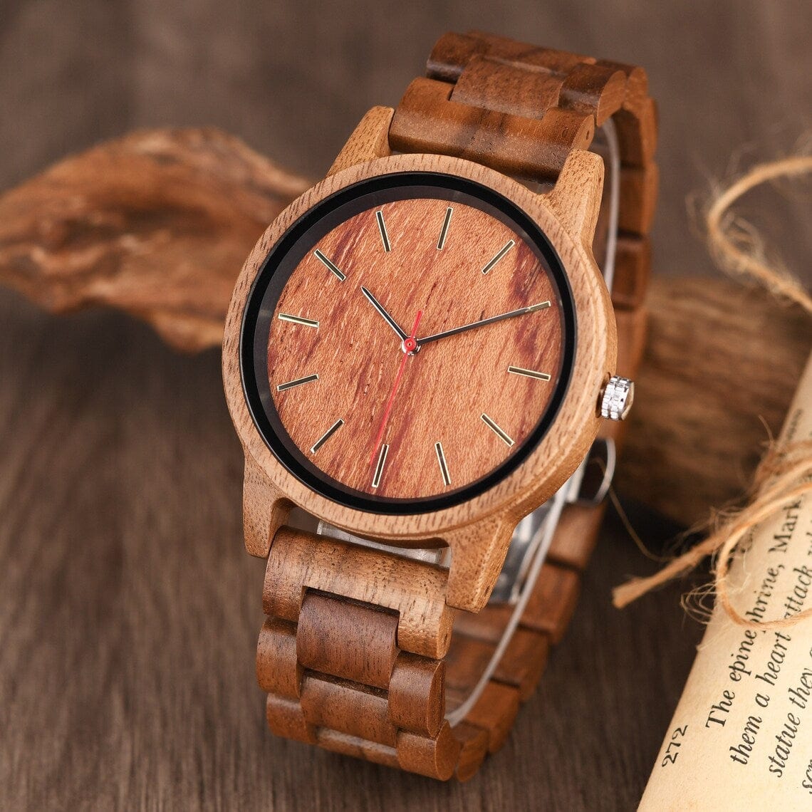 Montre en bois "Sylve"