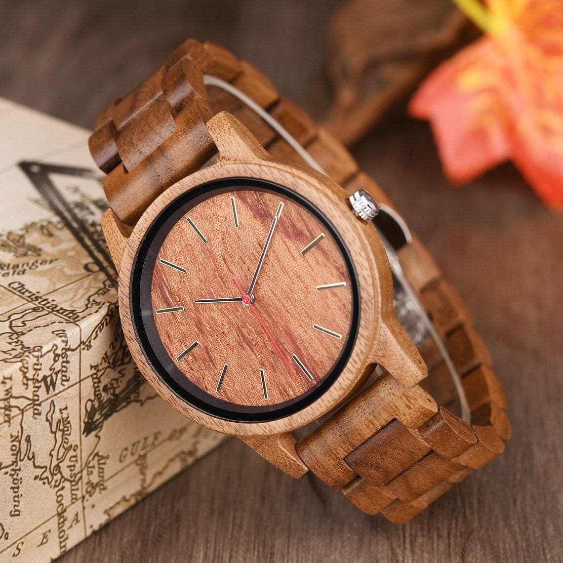 Montre en bois "Sylve"