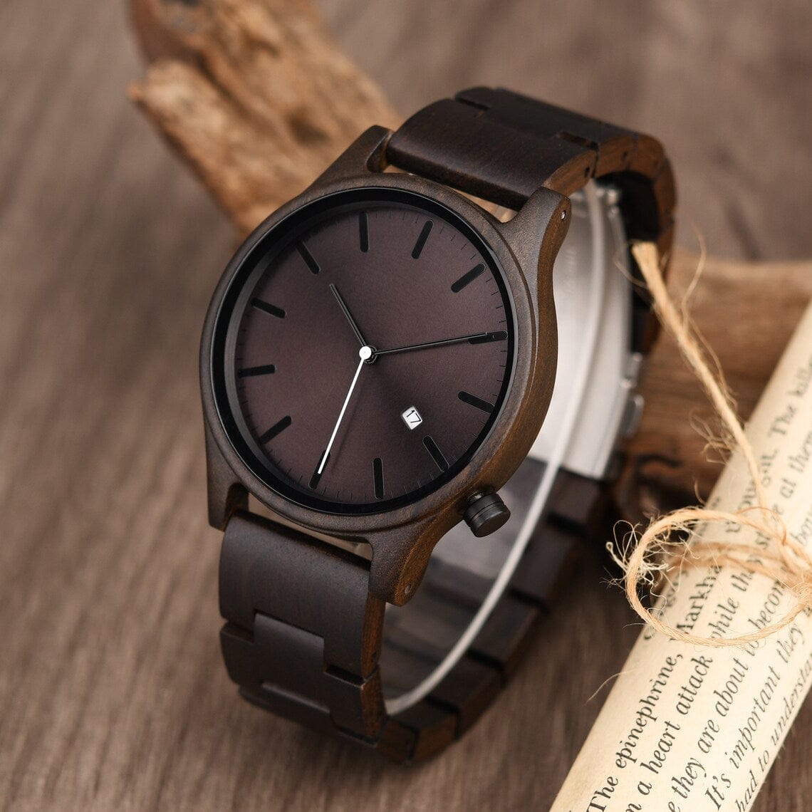 Montre en bois "Sylvestre"