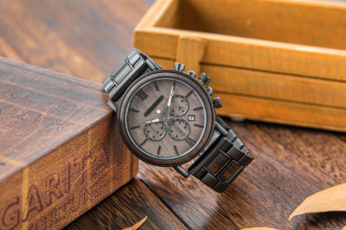 Montre en bois "Zénith"