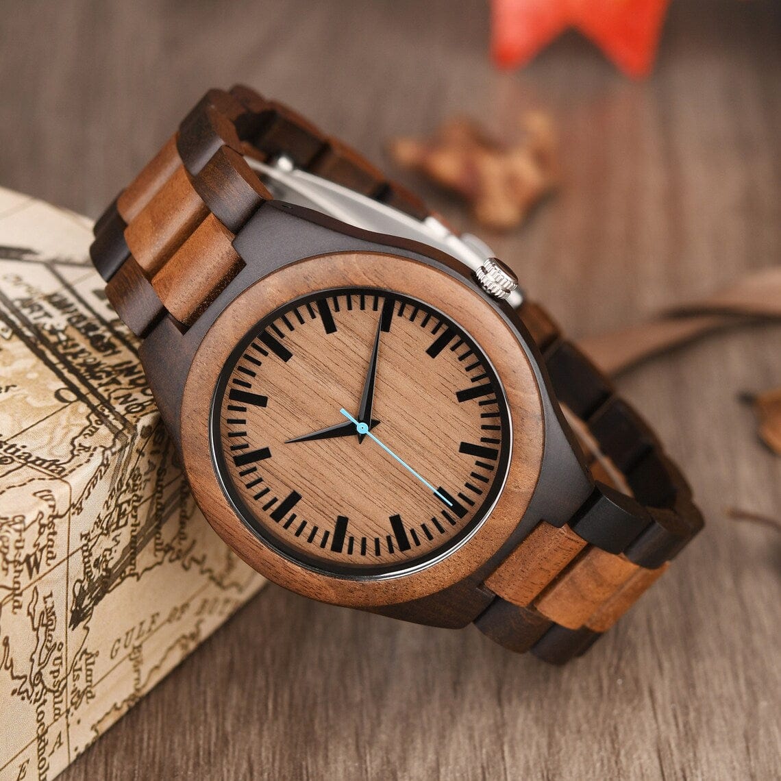 Montre en bois "Zénith"