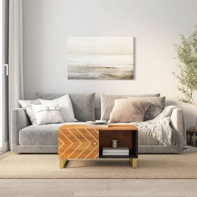 Petite table basse en bois