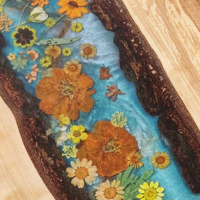 Plateau de bois "Van Gogh"