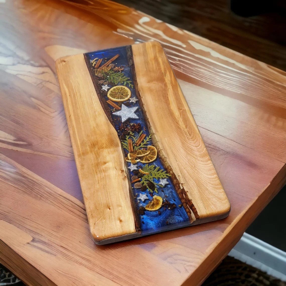 Plateau de service en résine époxy