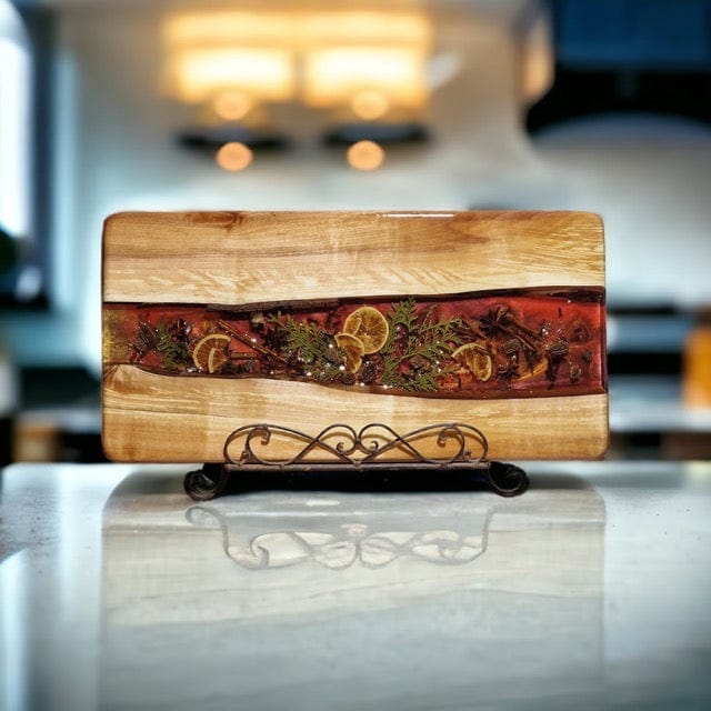 Plateau en bois pour table