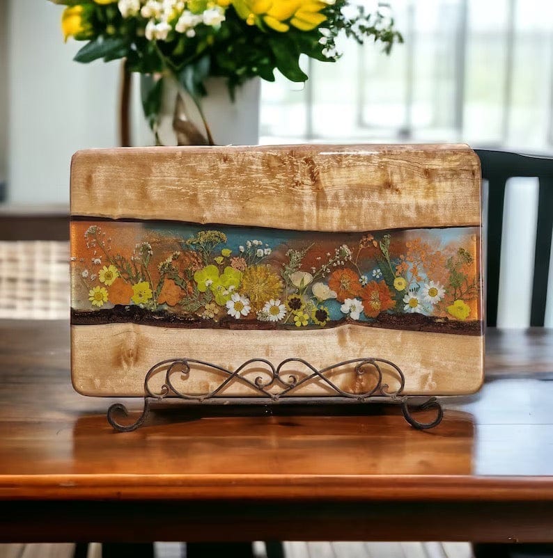 Plateau en résine de repas