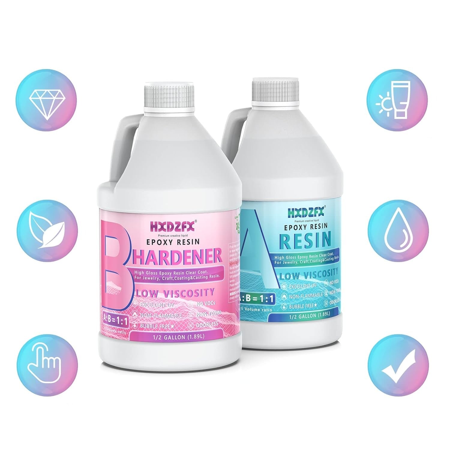 Résine époxy Plus 9kg - Table rivière 10cm