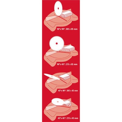 Scie à onglet coulissante - 1800W (Einhell)