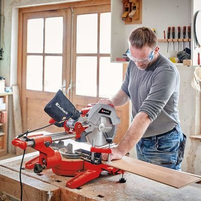 Scie à onglet coulissante - 1800W (Einhell)