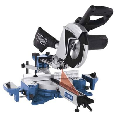 Scie à onglet coulissante - 2000W (Scheppach)