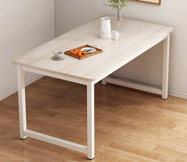 Table a manger blanc et bois