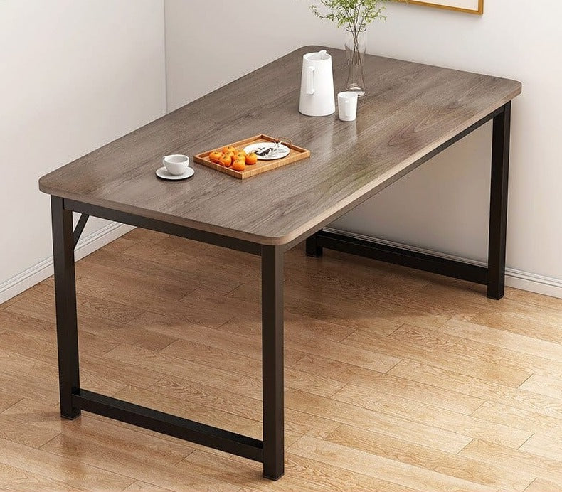 Table a manger blanc et bois