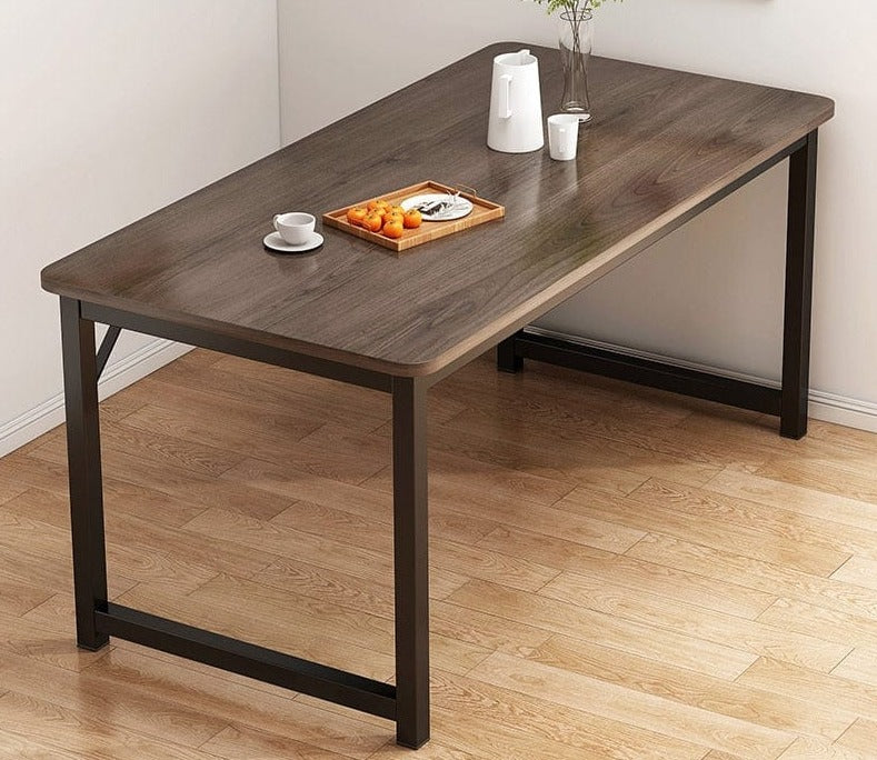 Table a manger blanc et bois