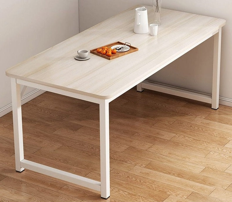 Table a manger blanc et bois
