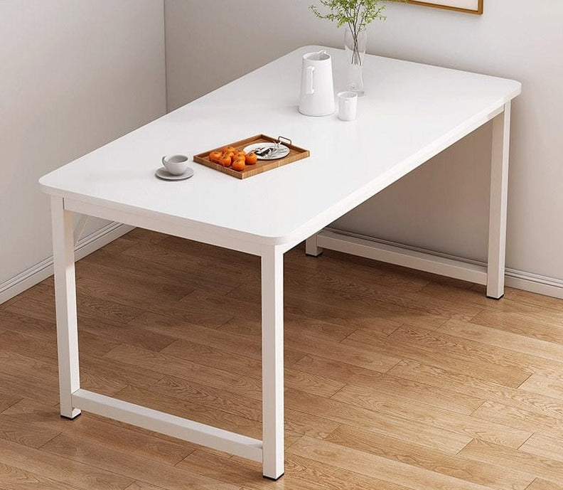 Table a manger blanc et bois