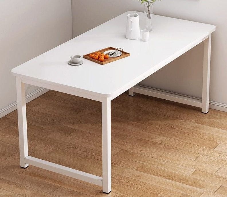 Table a manger blanc et bois