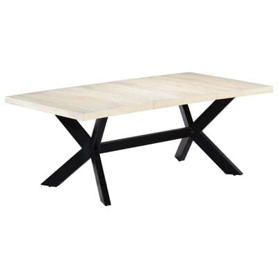 Table a manger bois blanc