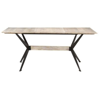 Table a manger bois blanchi