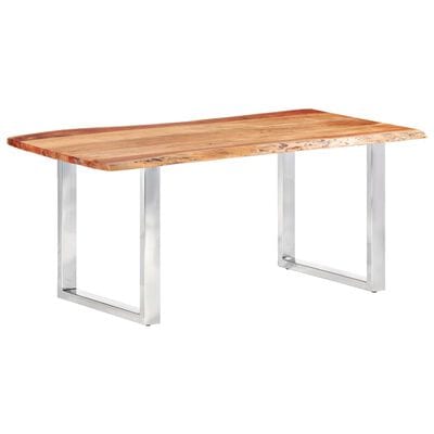 Table a manger bois brut