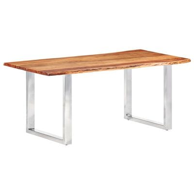Table a manger bois brut
