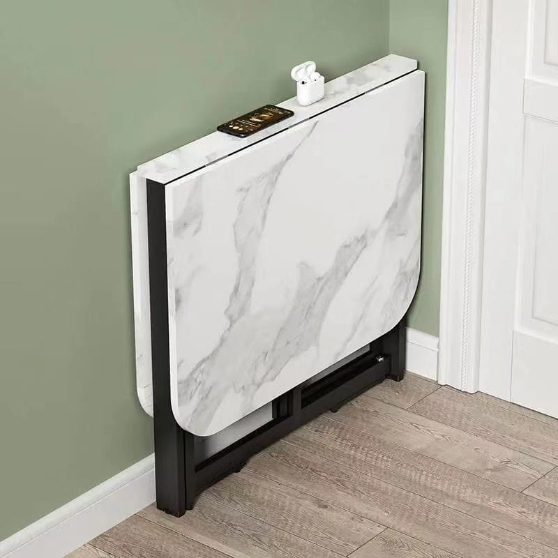 Table a manger bois et blanc