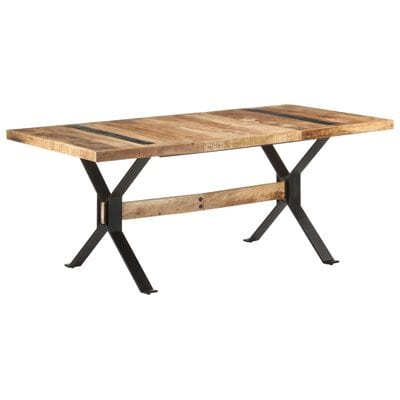 Table a manger bois industriel