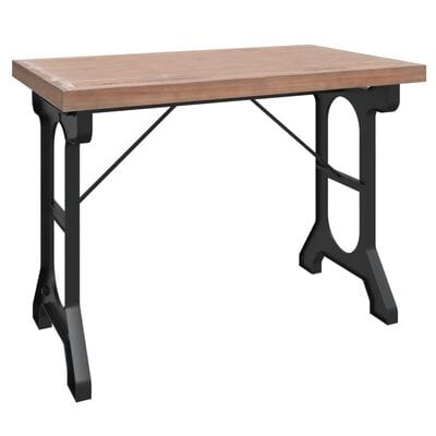 Table a manger bois metal