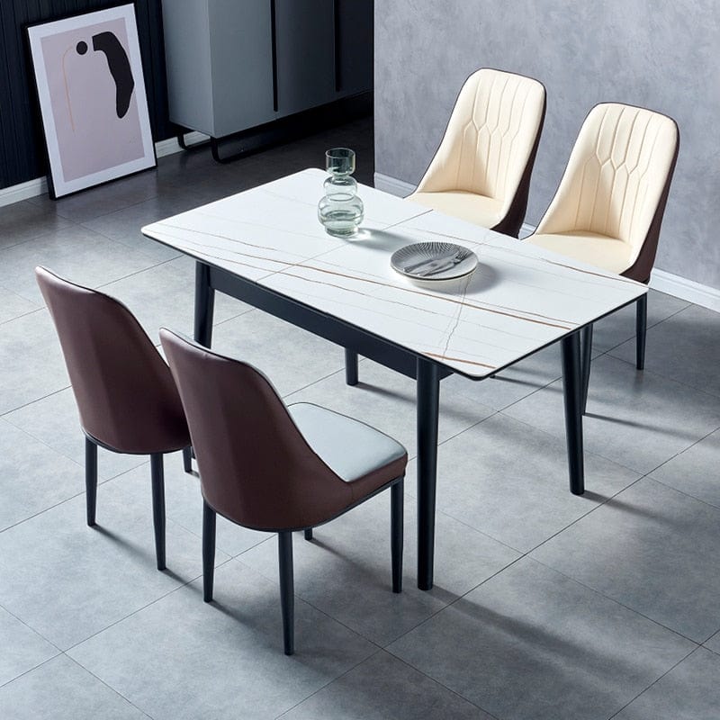 Table a manger carrée extensible