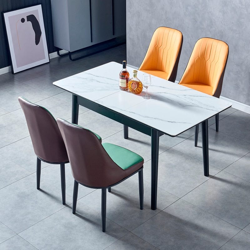 Table a manger carrée extensible