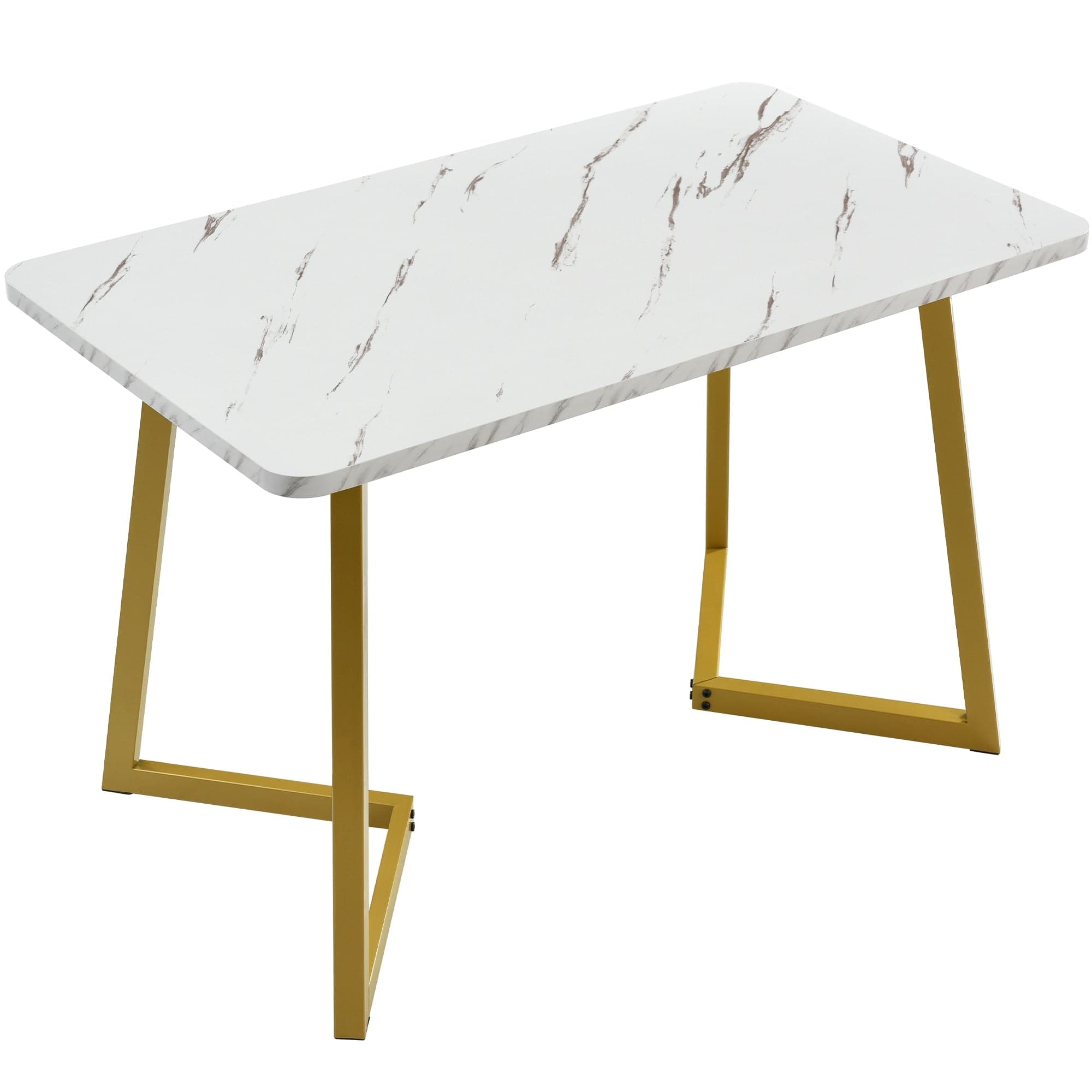Table a manger effet marbre