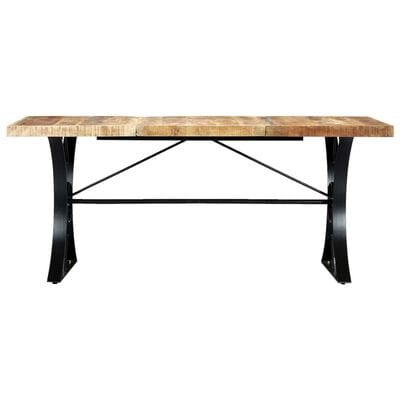 Table a manger industrielle bois