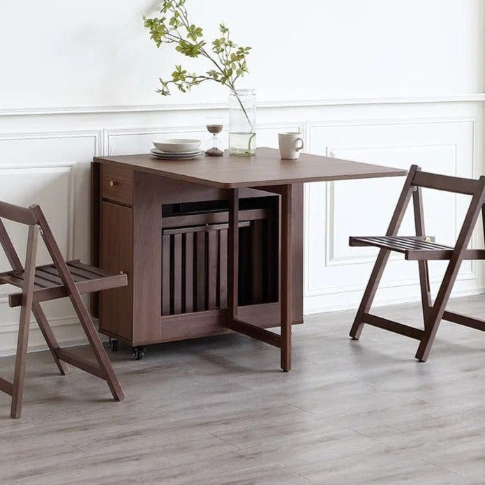 Table a manger pied central