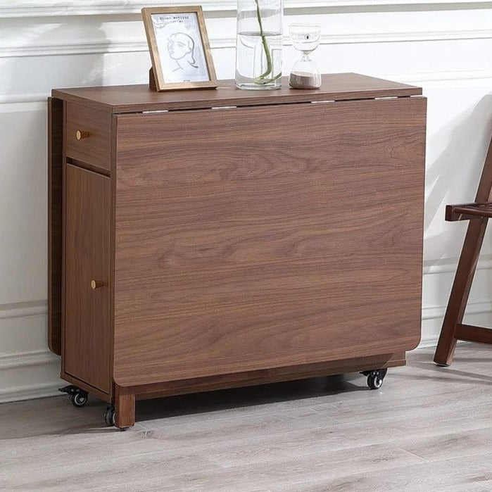 Table a manger pied central