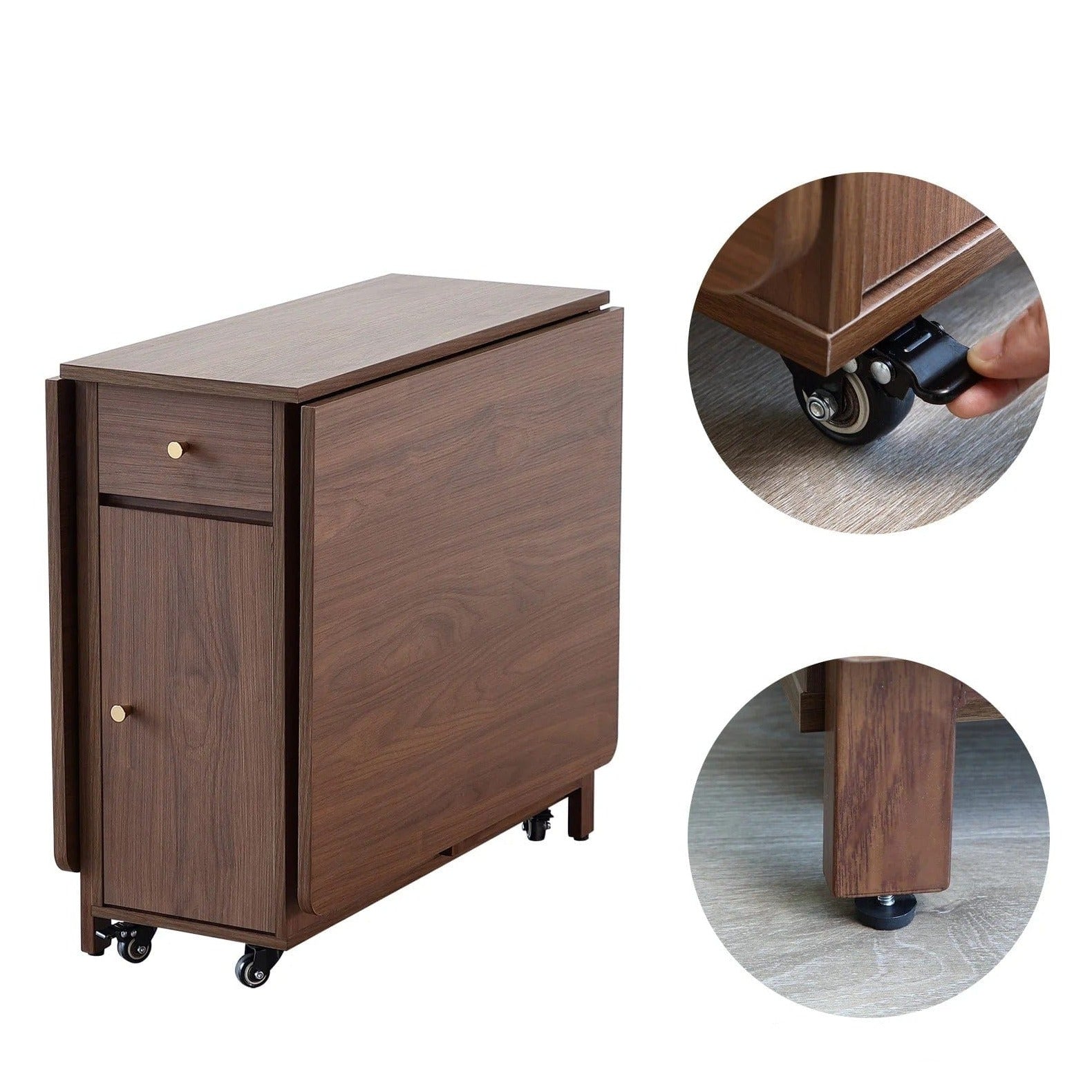 Table a manger pied central