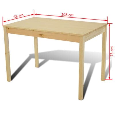 Table a manger plus chaise