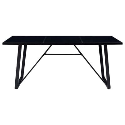 Table a manger verre trempé