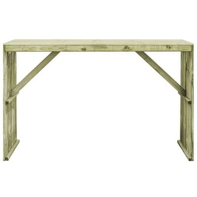Table bar bois extérieur