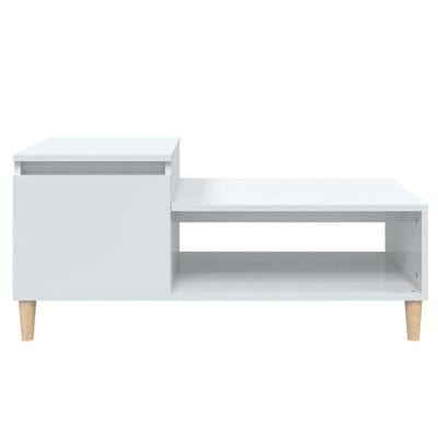 Table basse blanc rangement