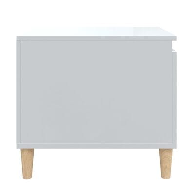 Table basse blanc rangement