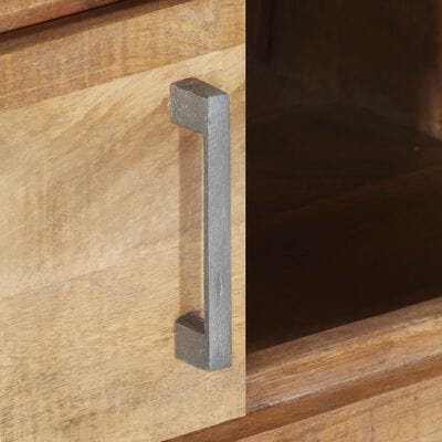 Table basse bois brut