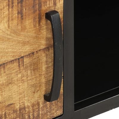 Table basse bois brut