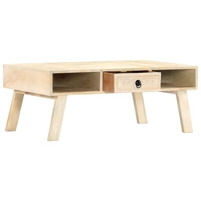 Table basse bois clair