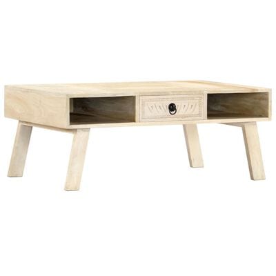 Table basse bois clair