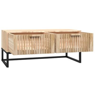 Table basse bois et fer