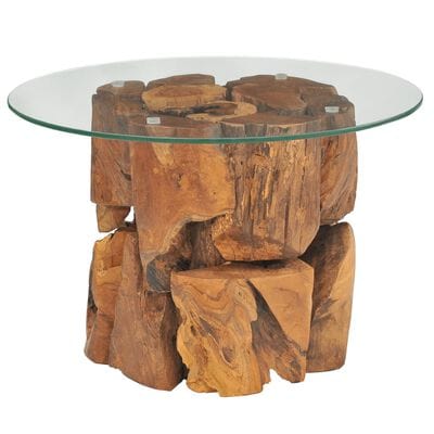 Table basse bois flottant