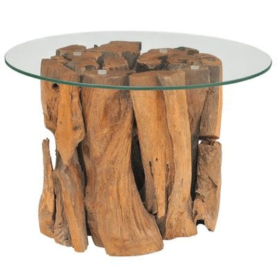 Table basse bois flottant
