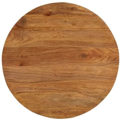 Table basse bois massif ronde